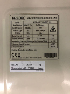 Aire Acondicionado Kosner conductos 13760 frigorias + bomba de calor Inverte - Foto 3
