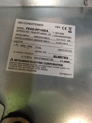 Aire Acondicionado Mitsubishi conductos Inverter 12212 frigorias + bomba calor - Foto 4
