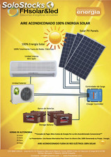 Aire acondiconado solar 100% fuera de red electrica