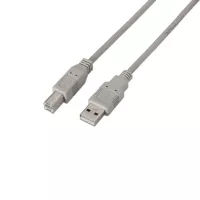 Aisens Cable USB 2.0 impresora A-M-B-M beige 1.8m