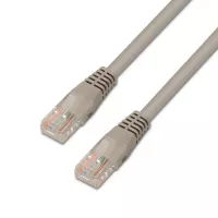 Aisens Latiguillo RJ45 cat.6 utp 2.0m Gris Cobre