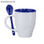 Akebia mug white/royal blue ROMD4008S10105 - Photo 2