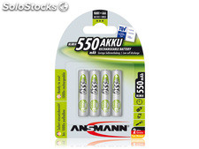 Akku Ansmann AAA Micro 550mAH (4 Pcs)
