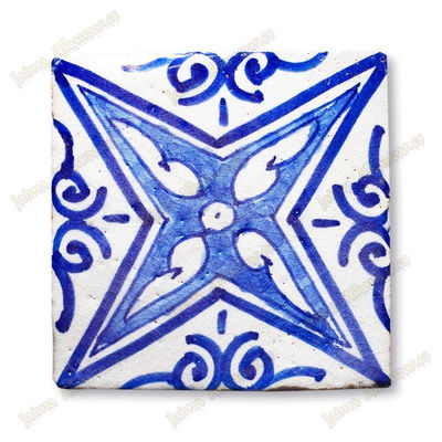 Al-andalus - 10 cm - verschiedene designs - handgefertigte tile - modell 10