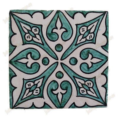 Al-andalus - 10 cm - verschiedene designs - handgefertigte tile - modell 19