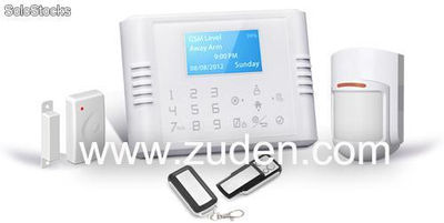 Alarma inalámbrica dual con conexión gsm sms y línea telefónica