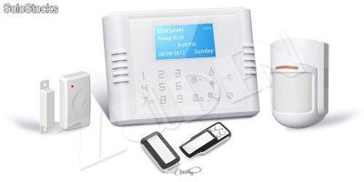 Alarmas inalámbrica dual con conexión gsm sms y línea telefónica