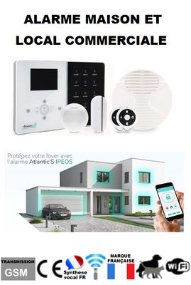 Alarme maison mixte sans-fil et filaire GSM EMATRONIC - AL01