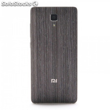 Albaricoque Xiaomi cubierta de madera del Mi4 Negro