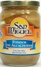 Alcachofas, fondos de 12/360 gr