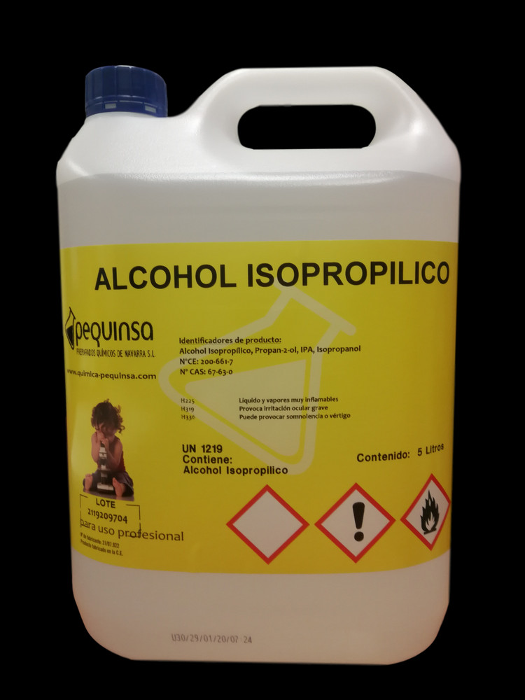Alcohol Isopropílico 99º 25 litros
