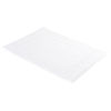 Alfombra de baño blanca greca 50 x 70 algodón ECO 550 g/m²