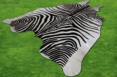 Alfombras Cuero Vaca Impreso Zebra Tigre Leopardo. - Foto 3