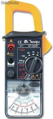 Alicate amperímetro analógico - et-3001