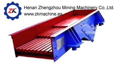 Alimentador vibratorio automático de barra en industria mineral y metal ZK