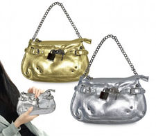 ALIZÉE - Bolso de ecopiel para la mujer (estilo moderno y casual) Dorado