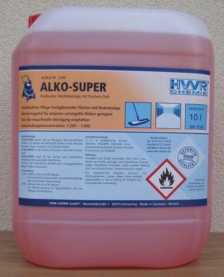 Alko-Super alkoholowy koncentrat do mycia podłóg (maszynowo lub ręcznie)