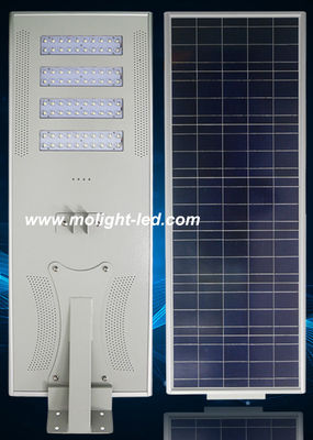 All in One Integrated LED Solar Street Light 80W Bridgelux chips 8800lm 33V/80W