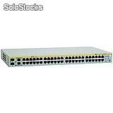 Allied telesyn at -8000s/48 switch - commutateur 48 ports 10/100 + 2 ports combo 1000base-t/sfp snmp nv2 (stackable)