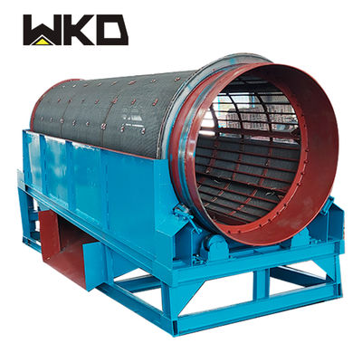 Alluvial gold mining washing machine small mobile trommel screen for sale - Foto 3