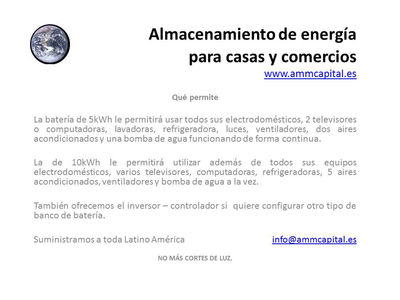 Almacenamiento de electricidad 10kWh para casas, comercios y oficinas - Foto 4