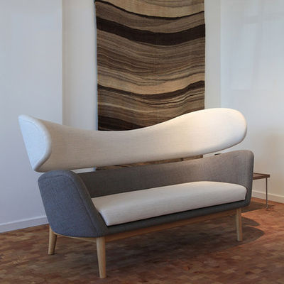 Almofada de couro de design criativo de fibra de vidro shell interior sofá - Foto 3