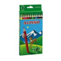 Alpino 010654 Caja de 12 lápices de colores