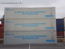 Alquiler contenedor refrigerado 40&#39;hcrf - Bilbao