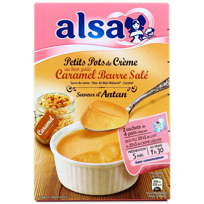 Alsa Alsa Pot Creme Caramel 120G