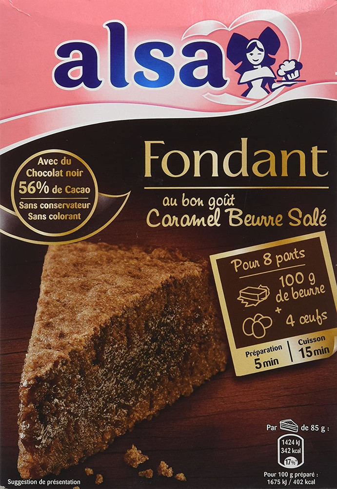 Alsa Alsa Fondt Caram Preparations Pour Desserts Drhmarket Alsa Preparation Pour Gateau Fondant Caramel Beurre Sale 362g Produits France