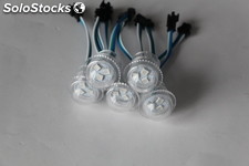 Alta calidad 12V LED smart exhibición punto luces 2,6 cm pixel luces UCS1903/WS2