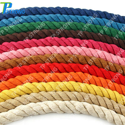 Alta calidad 6mm suave trenzado cuerda de algodón para tejer - Foto 3