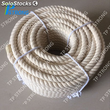 Alta calidad barato 3 Strand Twisted cuerda de algodón/cuerda