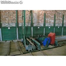 Alta capacidad secadero para ladrillos verdes de arcilla