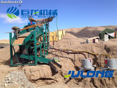 Alta recuperación y Funcionamiento fiable Máquina de minería de oro en la tierra