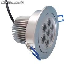 Alto brillante led Foco Downlight Regulable 7x1W