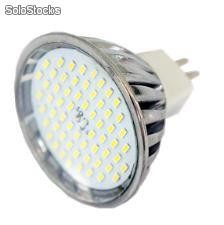 Alto brillante regulable Ac220v 60pcs 3014 smd led mr16 6w