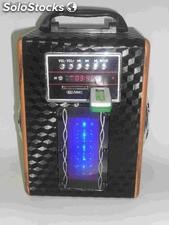 Alto Falante/mini caixa de som com usb sd FM as-45fm rms10w