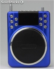 altoparlante portatil bocina mini USB speaker MP3 TF FM bateria recargable K205