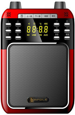altoparlante portatil bocina MP3 USB TF FM radio bateria recargable K202