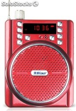 altoparlante portatil parlante mini USB speaker MP3 TF FM recargable K206