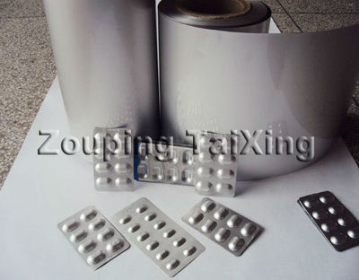 alu alu blister Farmacéutica Embalaje Fría Formar Papel de aluminio opa/Al/pvc - Foto 2