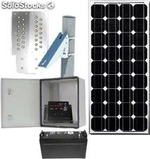 Alumbrado publico solar economico 30w para reemplazar lamparas de sodio de 70w