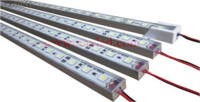 Aluminio led profile 5050 smd 1meter 60leds, led bar
