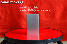 aluminio perfil anodizado