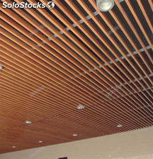 Aluminium ceiling baffle ceiling,Deflector de techo de techo de aluminio