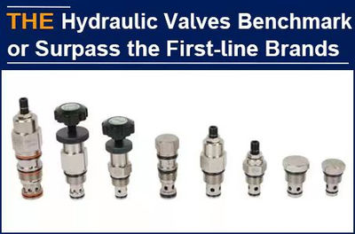 Always adheres to 3 insists, the quality of AAK hydraulic valves should not only