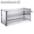 Ambient display - mod. lc93o - n. 2 display shelves - tempered glass front and