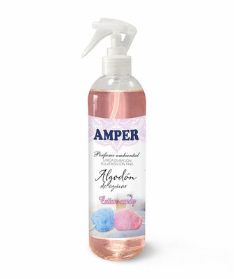 Ambientador Permanente Amper aroma Algodón Dulce. Larga Duración (500ml)