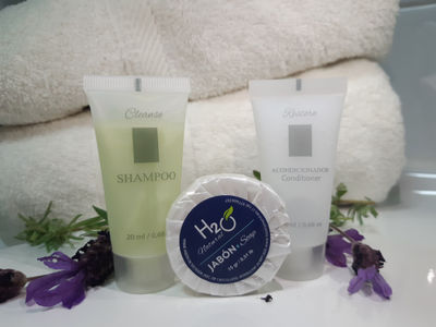 Amenidades (jabon, shampoo y acondicionador) para hotel - Foto 2